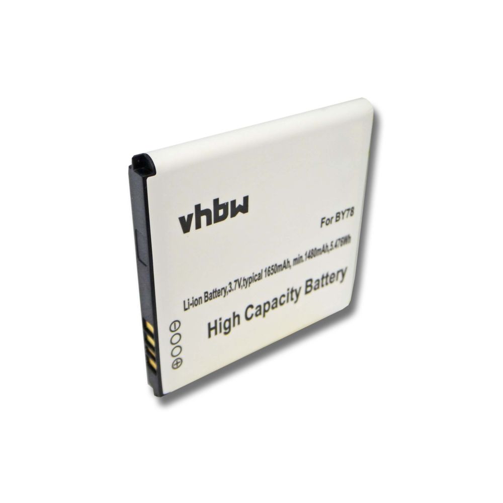 Vhbw - Batterie Li-Ion 1650mAh (3,7 V) pour Alcatel One Touch 918, One Touch 918 Mix, One Touch 918, OT-918Mix, TCL A980, A986, S600. - Batterie téléphone