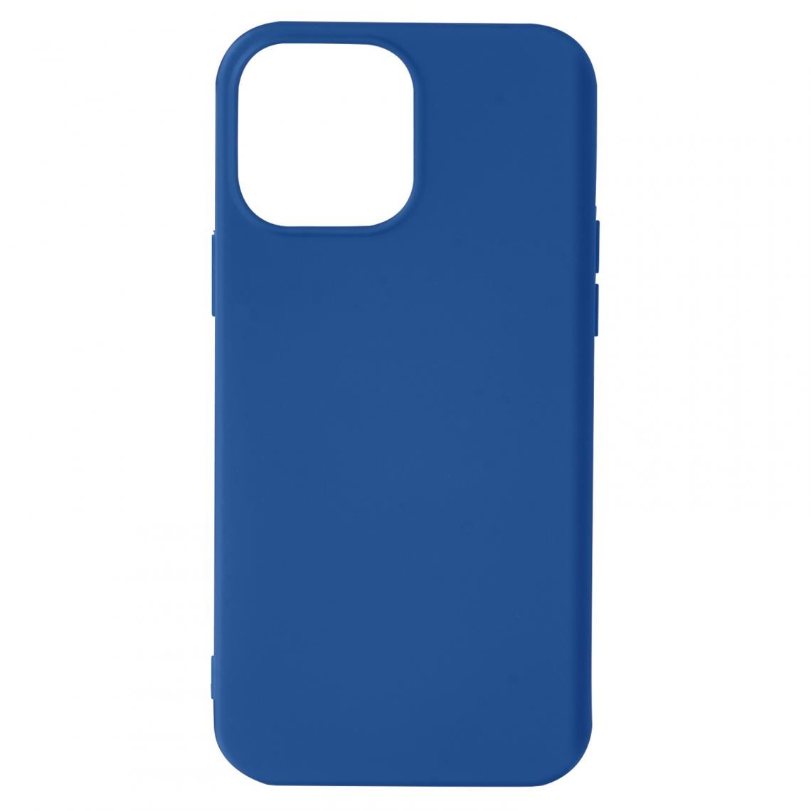 Avizar - Coque iPhone 13 Pro Max Silicone Bleu - Coque, étui smartphone