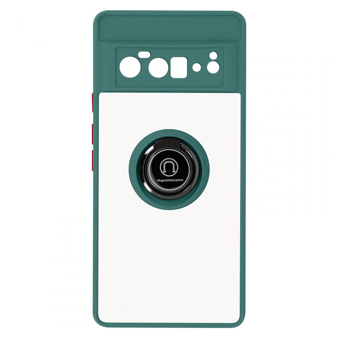 Avizar - Coque Ring Google Pixel 6 Pro Vert - Coque, étui smartphone