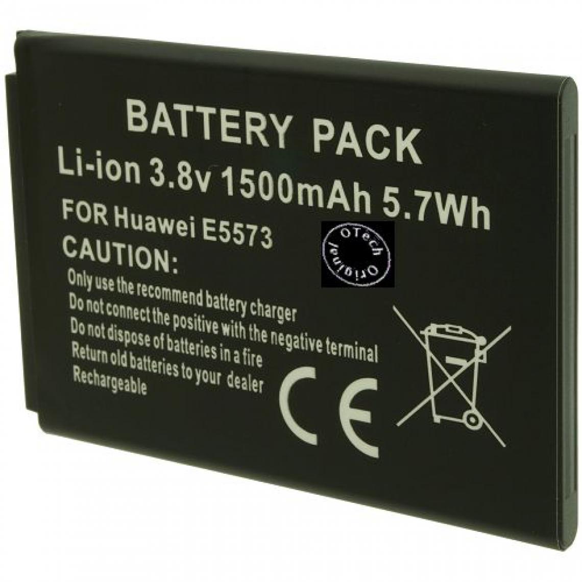Otech - Batterie compatible pour HUAWEI E5573 - Batterie téléphone