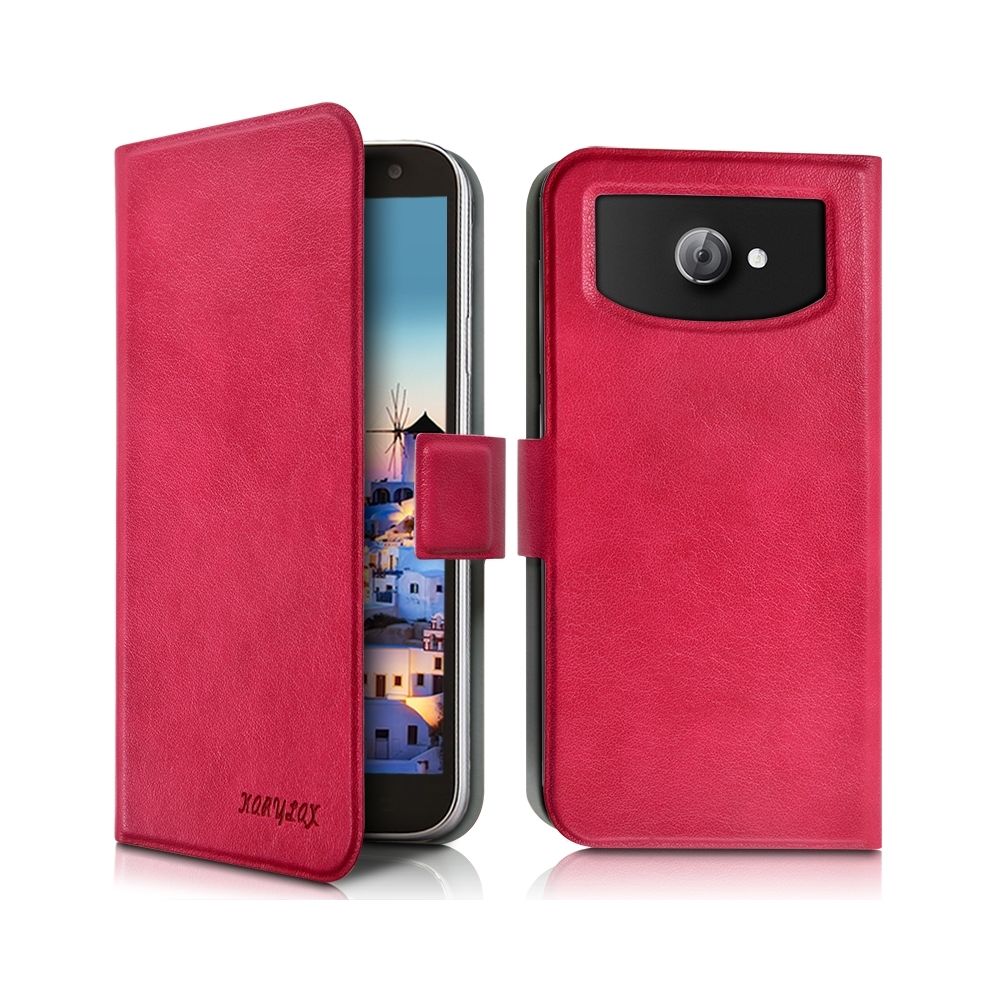 Karylax - Housse Etui Universel XL rose fushia pour Wileyfox Spark X - Autres accessoires smartphone