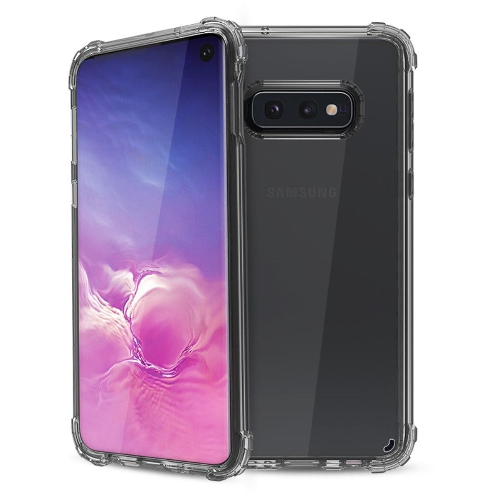Ipaky - Coque en TPU anti-chute clair gris pour votre Samsung Galaxy S10e - Coque, étui smartphone