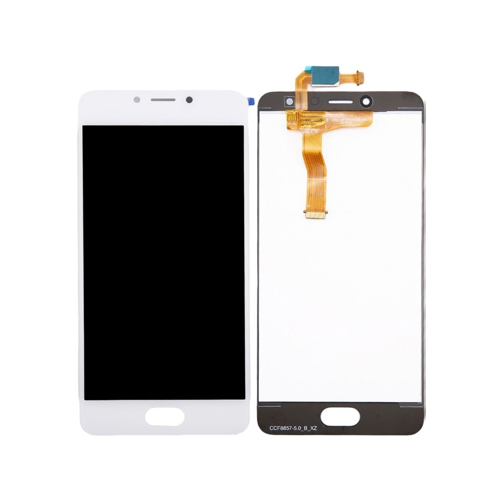 Wewoo - Pièce détachée Meizu Meilan A5 blanc LCD écran + tactile Digitizer Assemblée - Autres accessoires smartphone