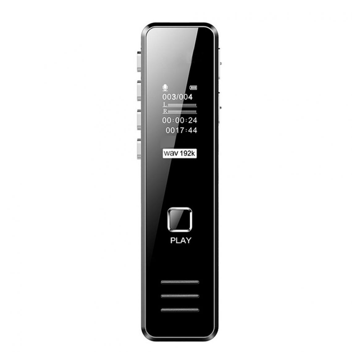 Universal - Magnétophone 32 Go Entretiens portatifs Magnétophone audio en alliage de zinc Mini-stylo portatif réduisant le bruit Long-distance Digital HD | - Enregistreur audio numérique