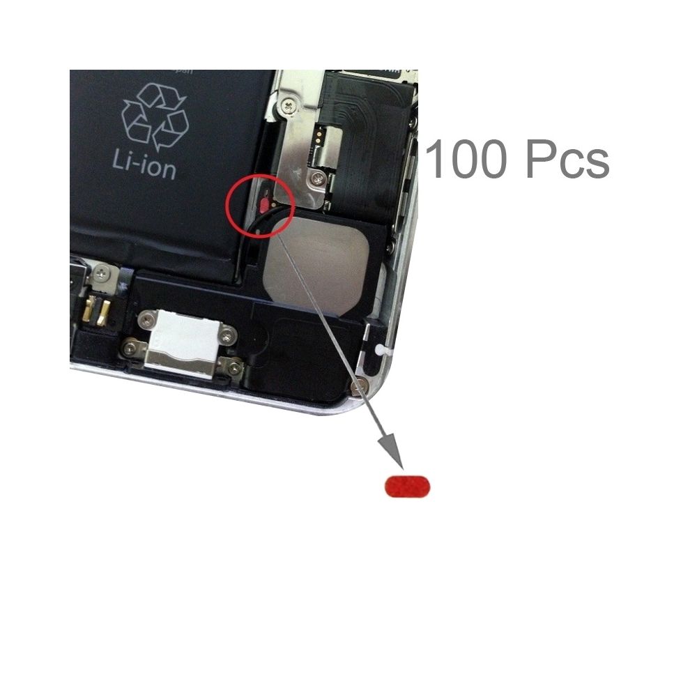 Wewoo - Pour iPhone 6 Plus 100 PCS Mainboard Autocollant imperméable à l'eau Adhésif sensible à - Autres accessoires smartphone