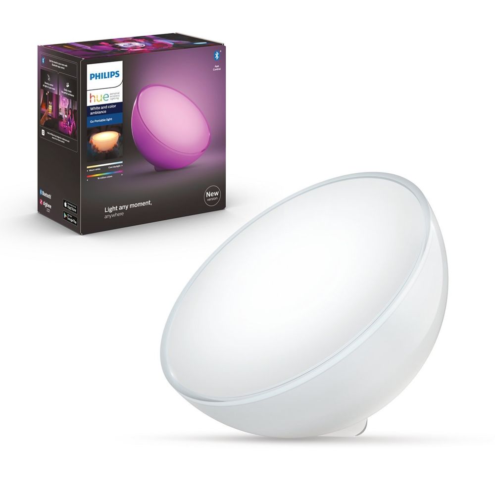 Philips Hue - Go White & Color Ambiance - V2 - Bluetooth - Lampe connectée
