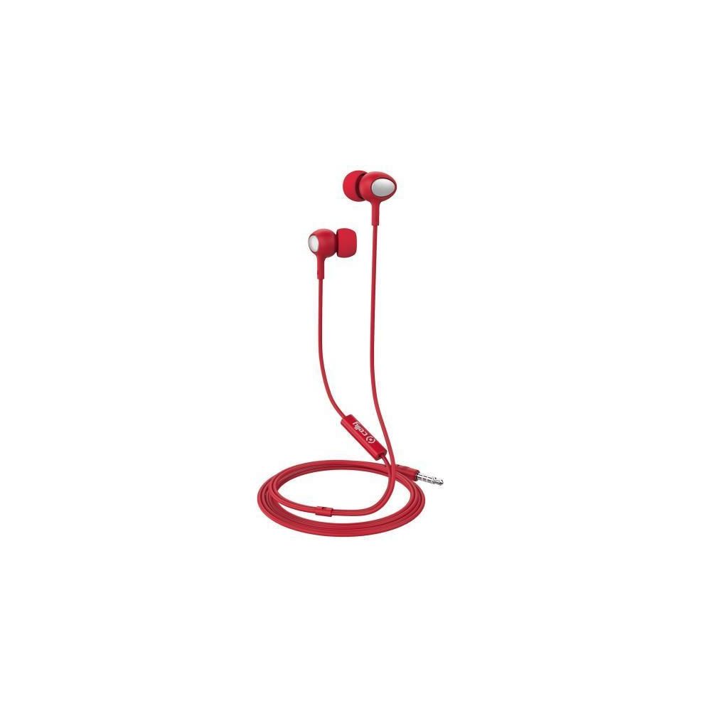 Celly - Auriculares C/micro Up500 Rojo - Bracelet connecté