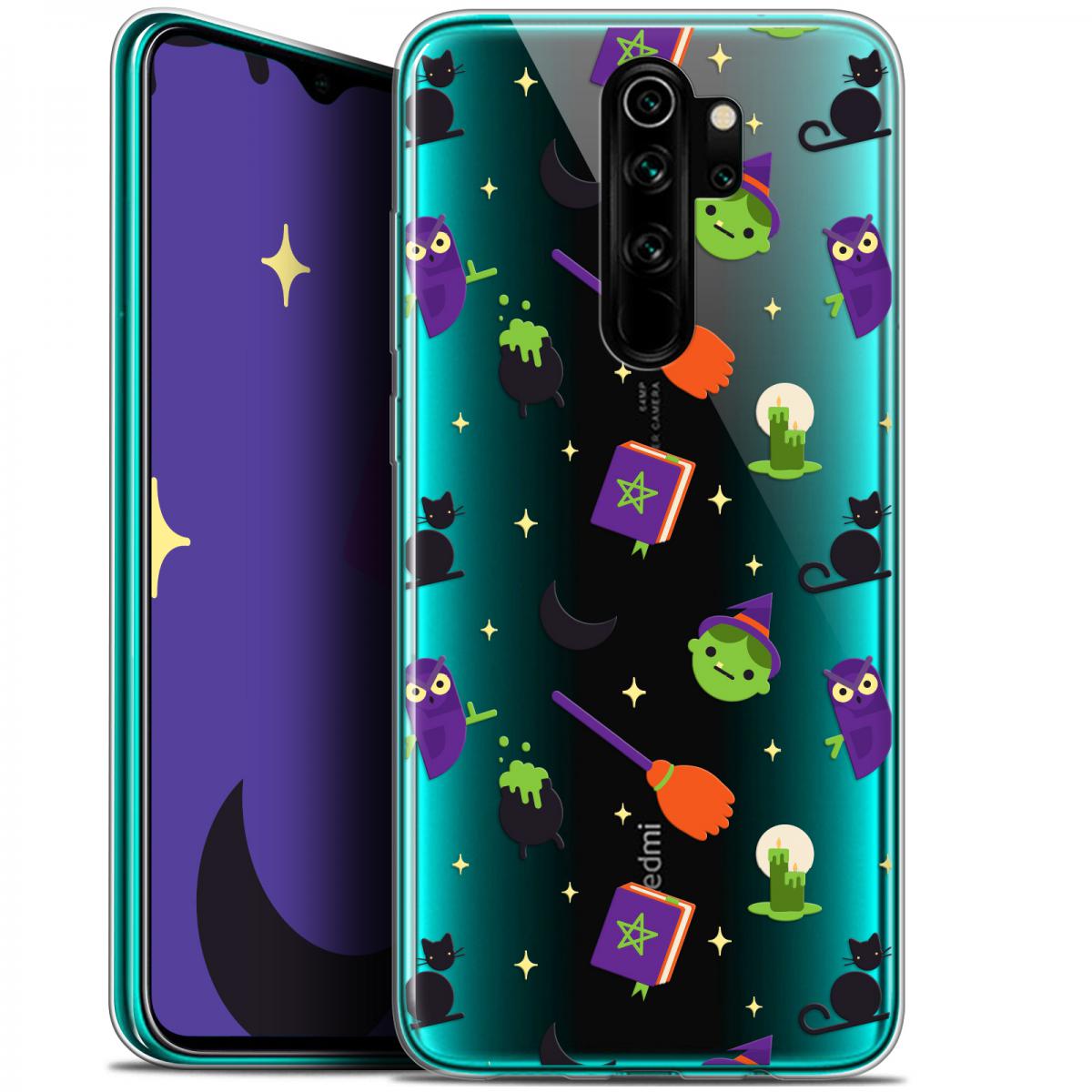 Caseink - Coque Pour Xiaomi Redmi Note 8 PRO (6.5 ) [Gel HD Collection Halloween Design Witch Potter - Souple - Ultra Fin - Imprimé en France] - Coque, étui smartphone
