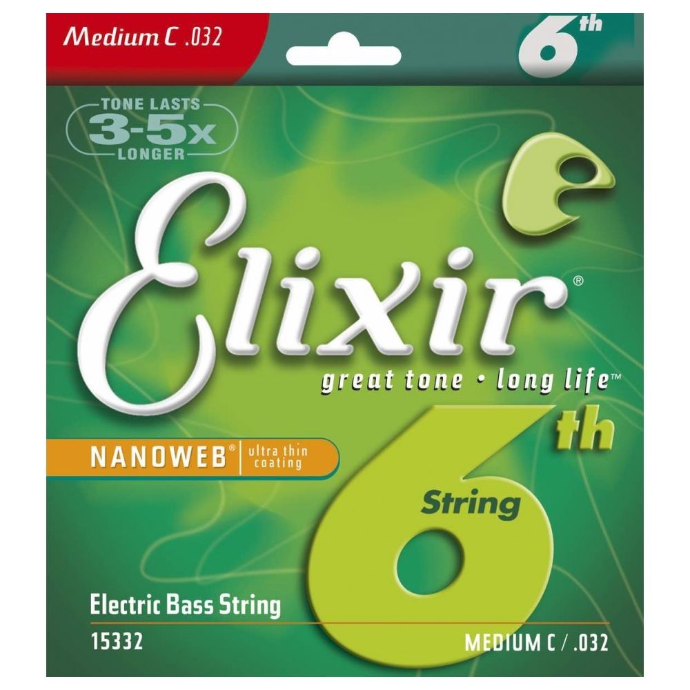 Elixir - Corde au détail basse Elixir Nanoweb 032 - 15332 - Accessoires instruments à cordes
