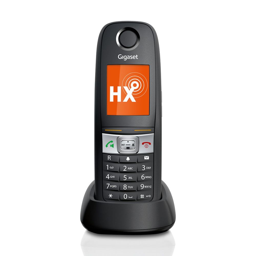 Gigaset - Gigaset E630HX Analog/DECT telephone Identification de l'appelant Gris - Téléphone fixe sans fil
