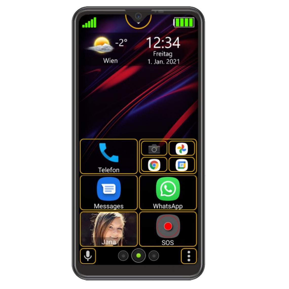 Beafon - Smartphone senior Beafon M6S Premium - Smartphone Android