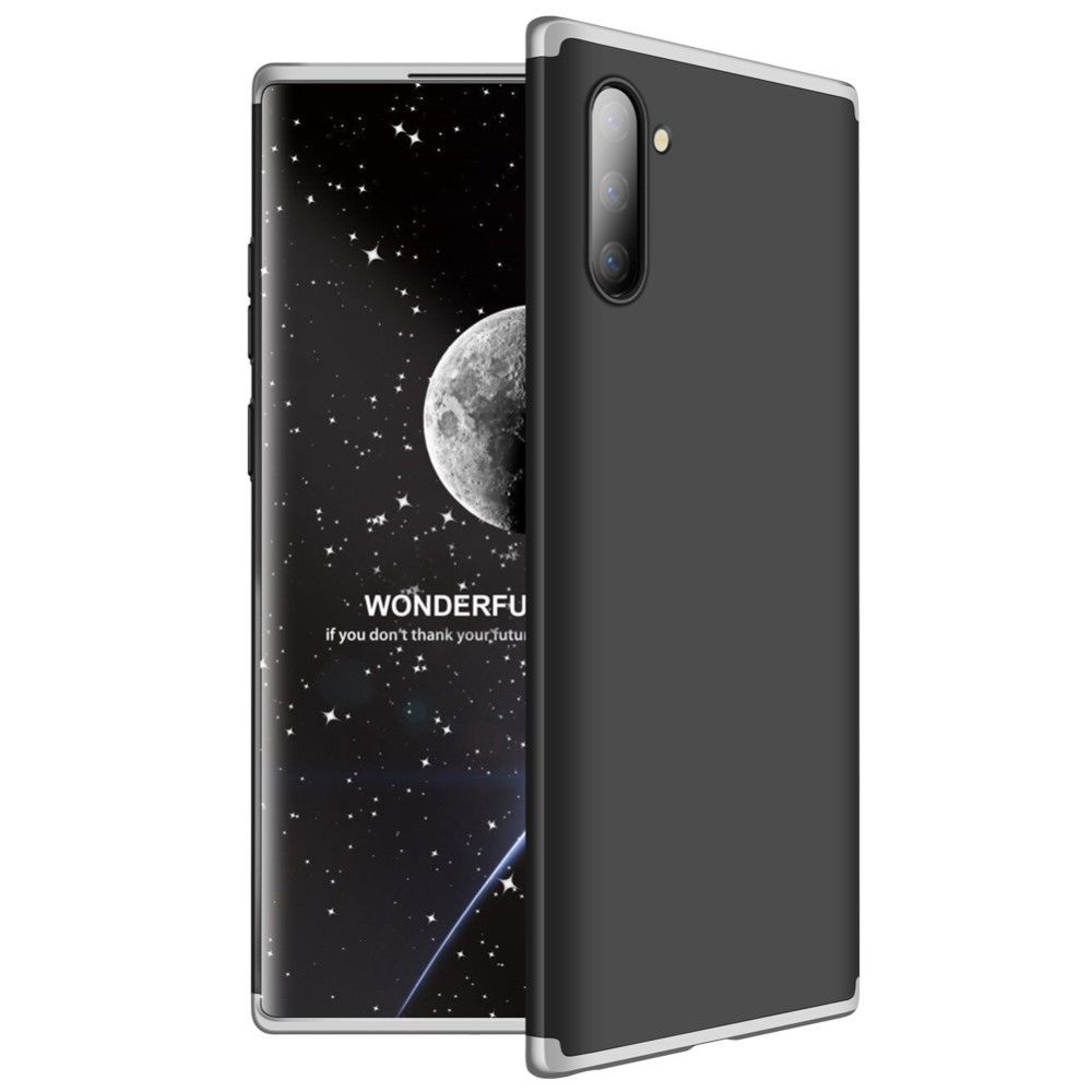 marque generique - Coque en TPU matte détachable 3 pièces noir/argent pour votre Samsung Galaxy Note 10 5G/Note 10 - Coque, étui smartphone