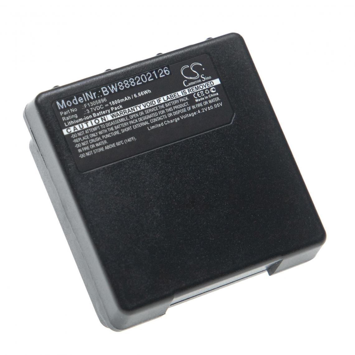 Vhbw - vhbw Batterie remplacement pour JAY F1305896, PWB, PYB pour télécommande industrielle (1800mAh, 3,7V, Li-ion) - Appcessoires