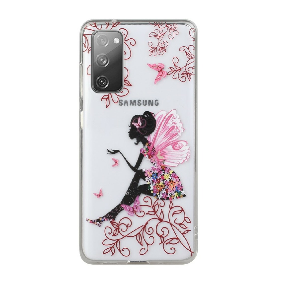 Other - Coque en TPU nouveau style à motifs beauté fleurie pour votre Samsung Galaxy S20 FE/S20 FE 5G - Coque, étui smartphone