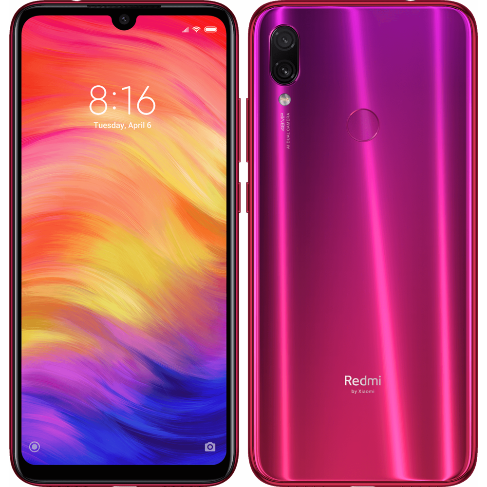 XIAOMI - Redmi Note 7 - 4 / 64 Go - Rouge Nebuleuse - Smartphone Android