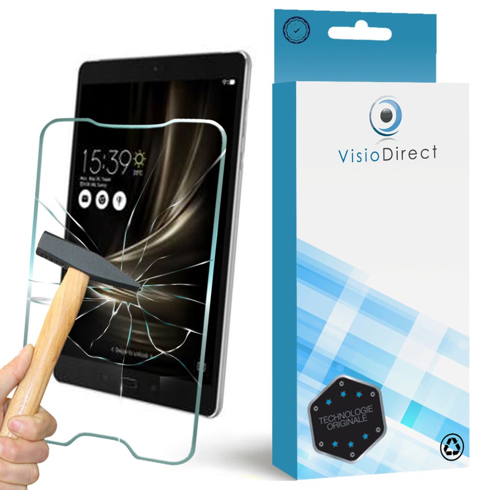 Visiodirect - Lot de 2 Film protecteur pour téléphone Samsung Galaxy Tab 4 T230 7"" vitre verre trempé de protection -Visiodirect- - Autres accessoires smartphone