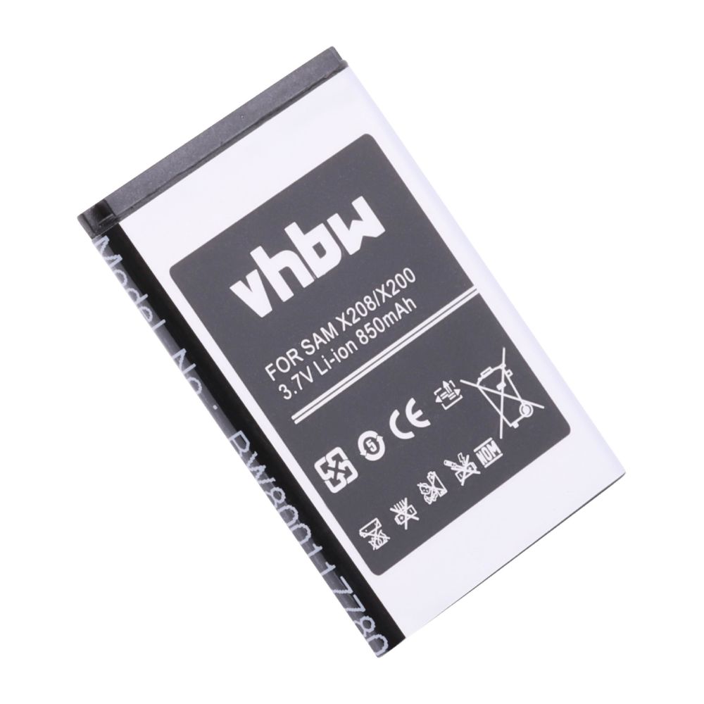Vhbw - vhbw Li-Ion batterie 850mAh (3.7V) pour téléphone portable mobil comme Samsung AB043446BC - Batterie téléphone