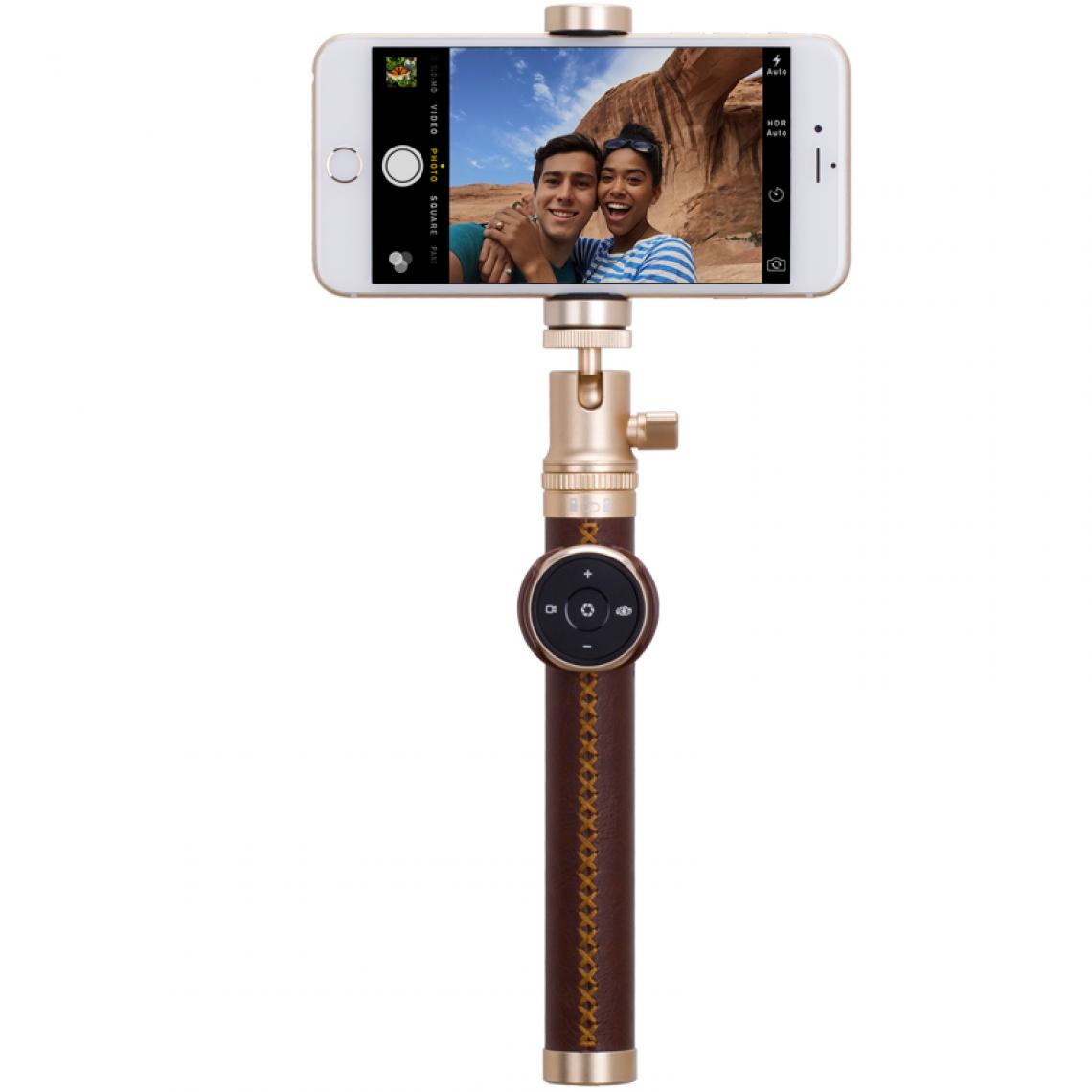 Momax - MOMAX KMS3 Selfie stick Bluetooth CNC 50cm pour HUAWEI XIAOMI SAMSUNG Iphone - Autres accessoires smartphone