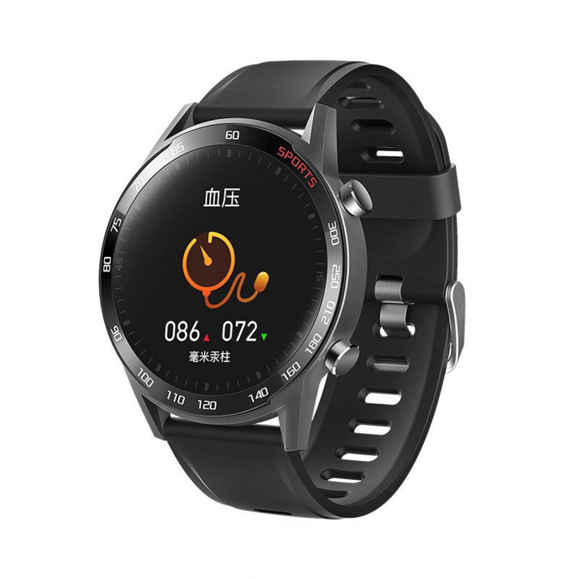 Chronotech Montres - Chronus Smart Watch withActivity Trackers with Heart Rate/Sleep/Blood Oxygen Monitor 1.4 inch Full Touch (black) - Montre connectée