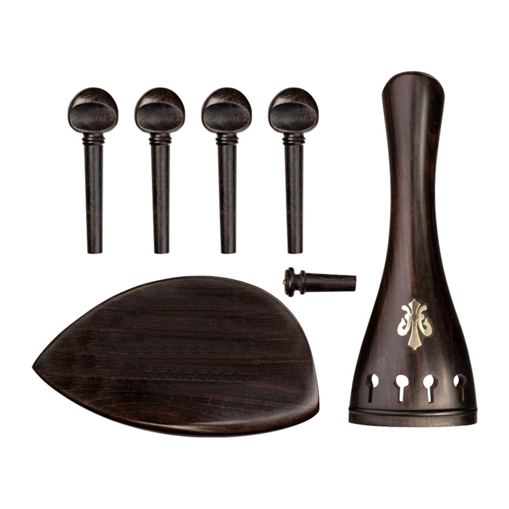 marque generique - Pièces en bois de broche d'extrémité de violon - Accessoires instruments à cordes