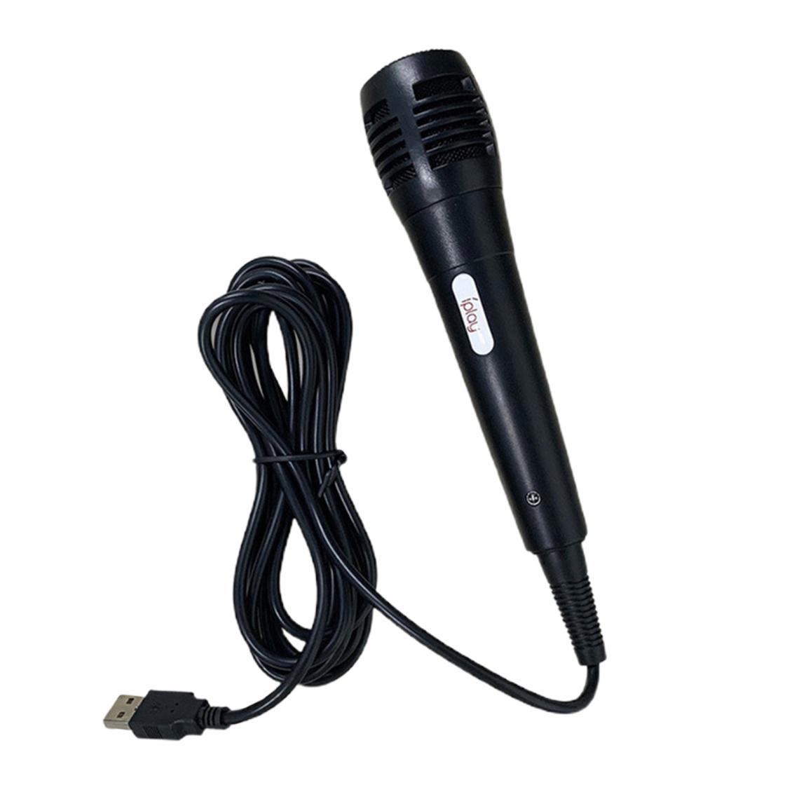 marque generique - Universel USB Jeu Filaire Microphone de Chant de Karaoke MIC pour Commutateur, Convivial - Micros chant