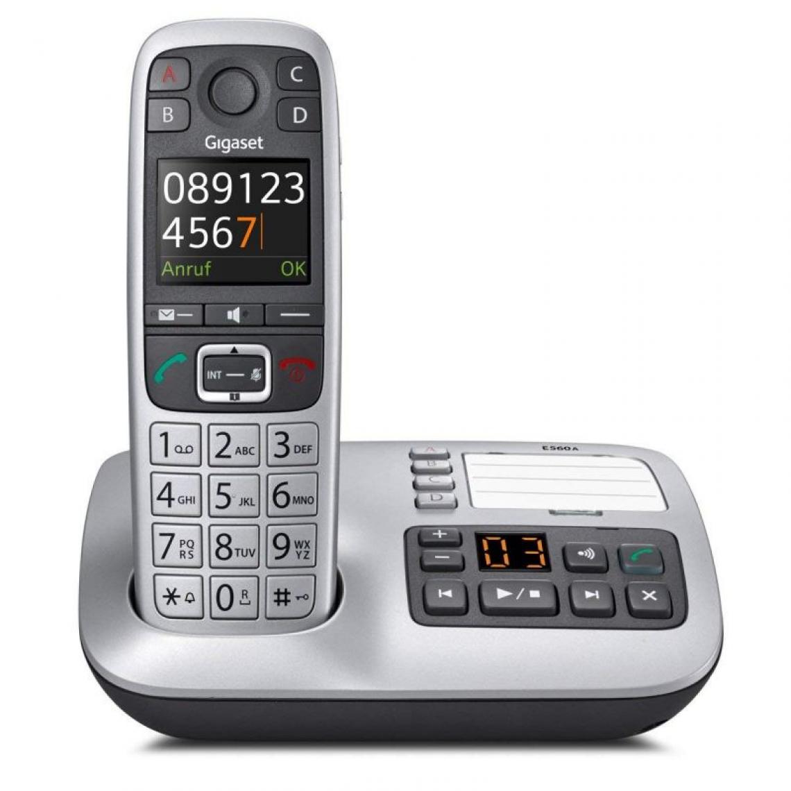 Gigaset - Gigaset Téléphone pour communiquer simplement - Téléphone fixe sans fil