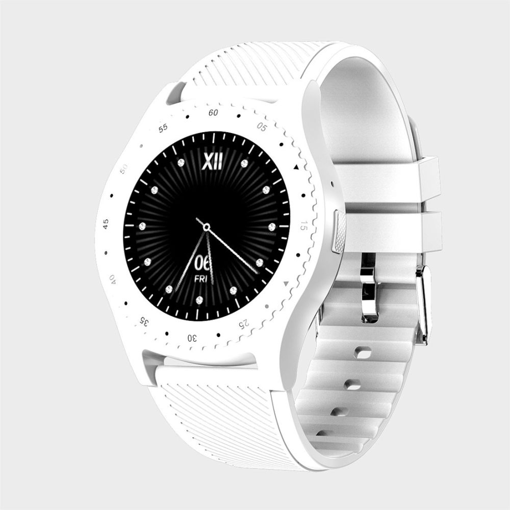 Wewoo - Montre connectée Smartwatch L9 avec écran couleur TFT de 1,5 poucesCarte SIM de soutien / carte Micro SD 32 Go / Fonction caméra à distance / Surveillance du sommeil / Rappel de sédentarité Blanc - Montre connectée