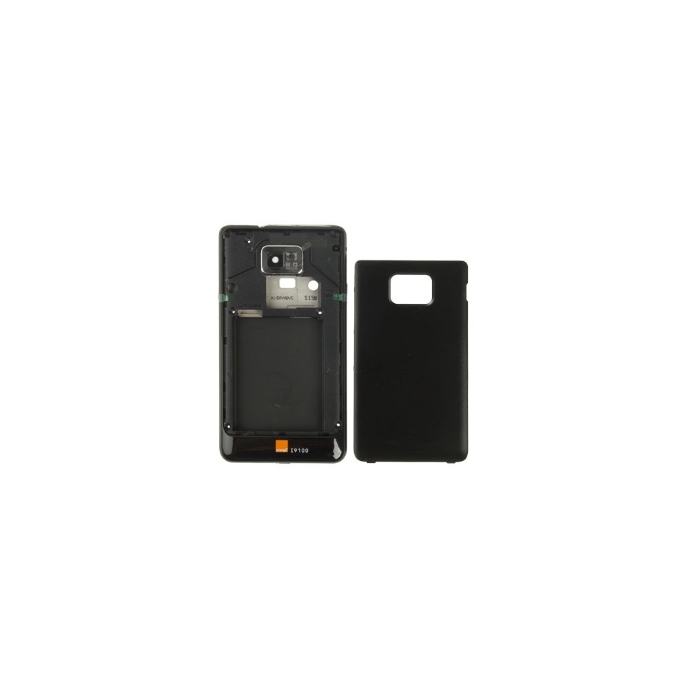 Wewoo - Pour Samsung Galaxy S II noir / i9100 Couvercle arrière complet de la batterie du boîtier pièce détachée - Coque, étui smartphone