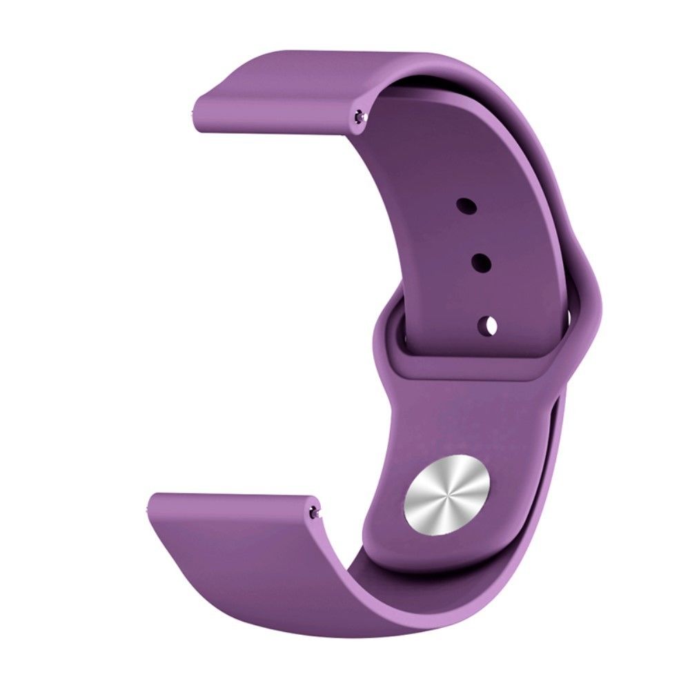marque generique - Bracelet en TPU couleur unie violet pour votre Xiaomi Huami Amazfit Youth Edition - Accessoires bracelet connecté