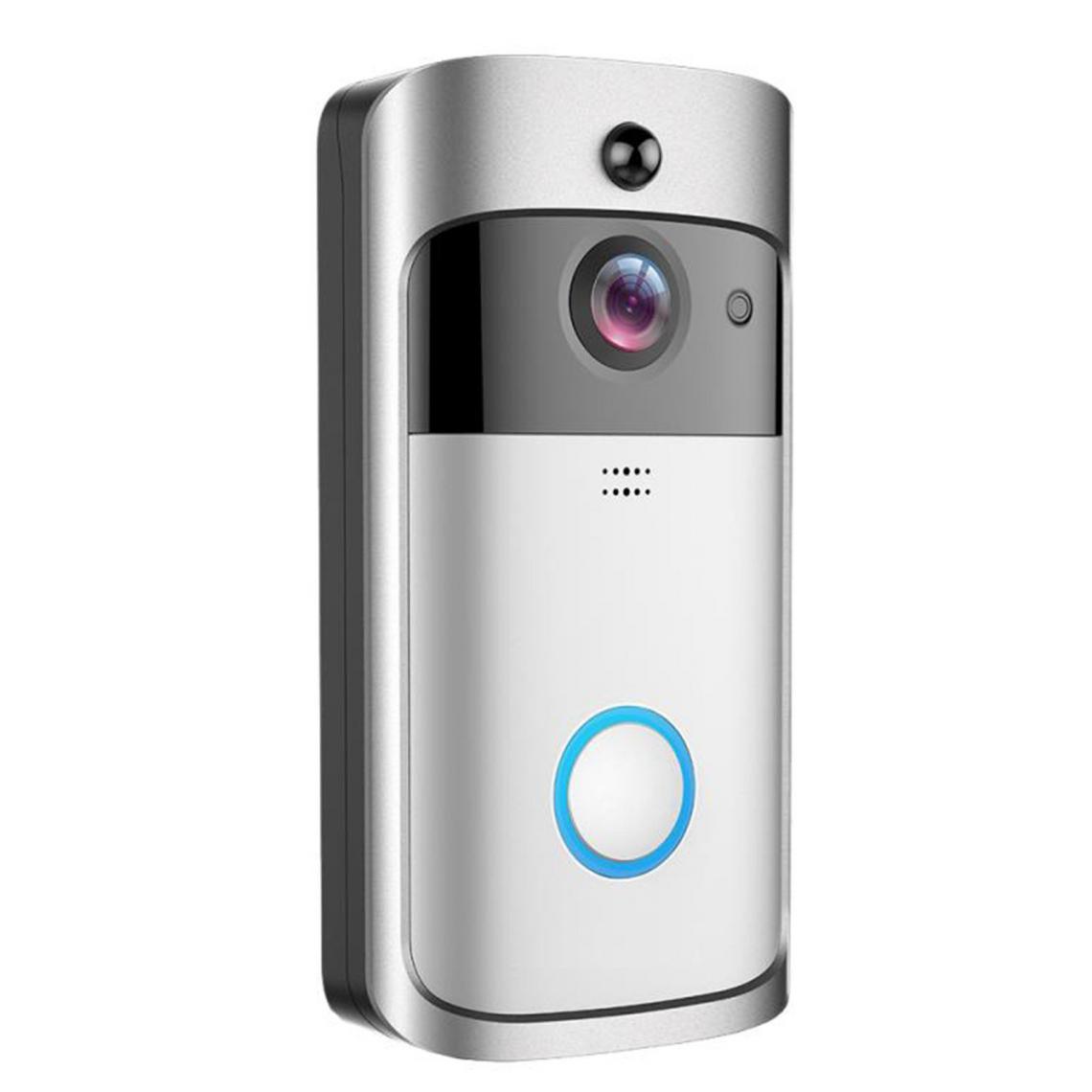 Justgreenbox - Caméra de sonnette intelligente sans fil 720P - T6112211958095 - Sonnette et visiophone connecté
