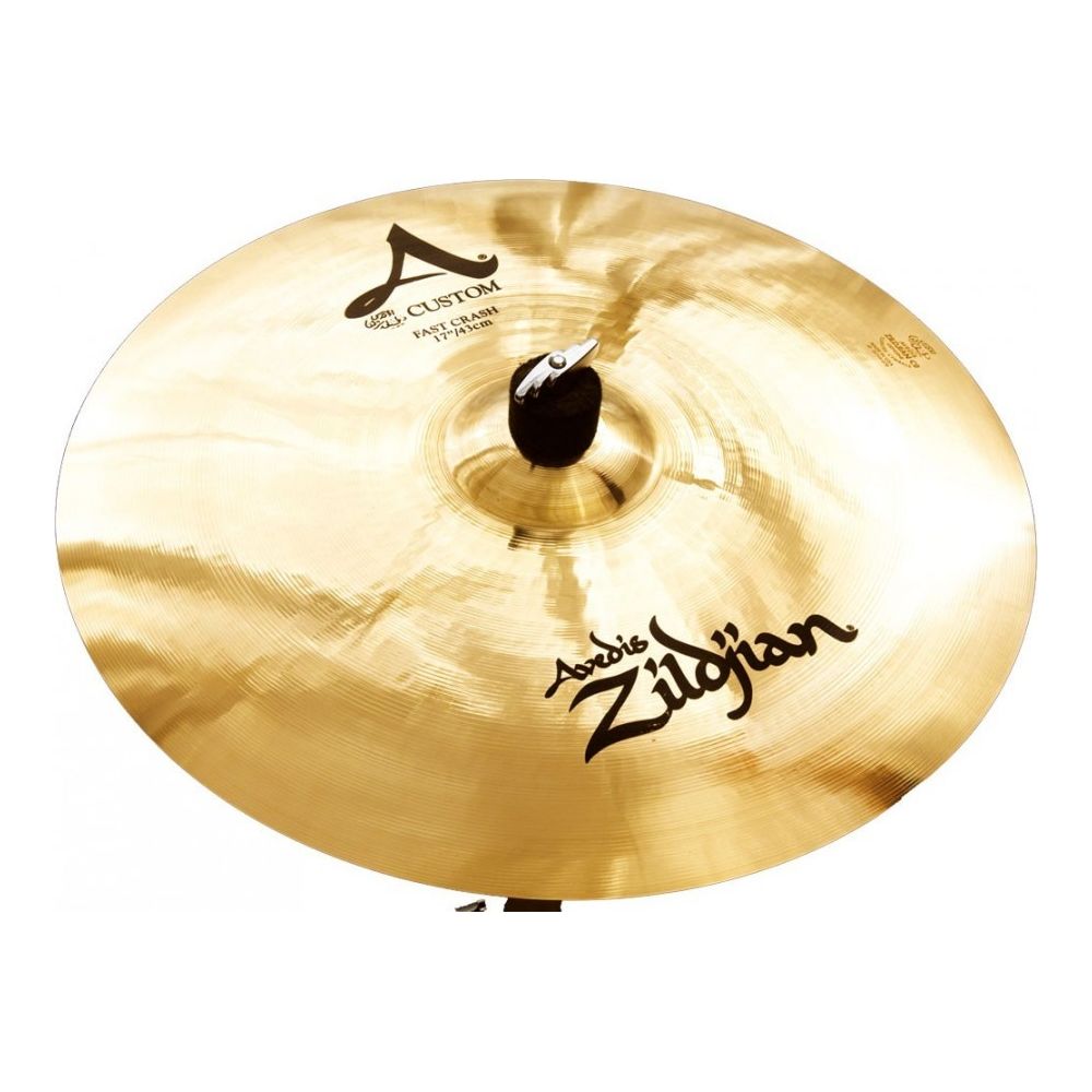 Zildjian - Cymbale Zildjian A Custom 17'' fast crash - A20533 - Cymbales, gongs
