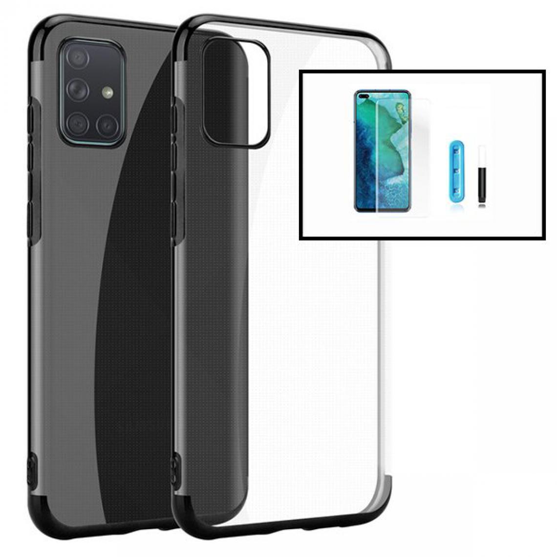Phonecare - Kit Verre Trempé Nano Curved UV + Coque SlimArmor - Huawei P40 Pro Plus - Noir - Coque, étui smartphone
