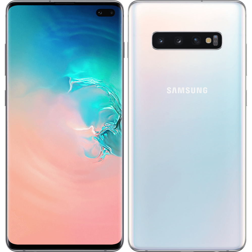 Samsung - SAMSUNG Galaxy S10+ 128 go Blanc - Double sim - Smartphone Android
