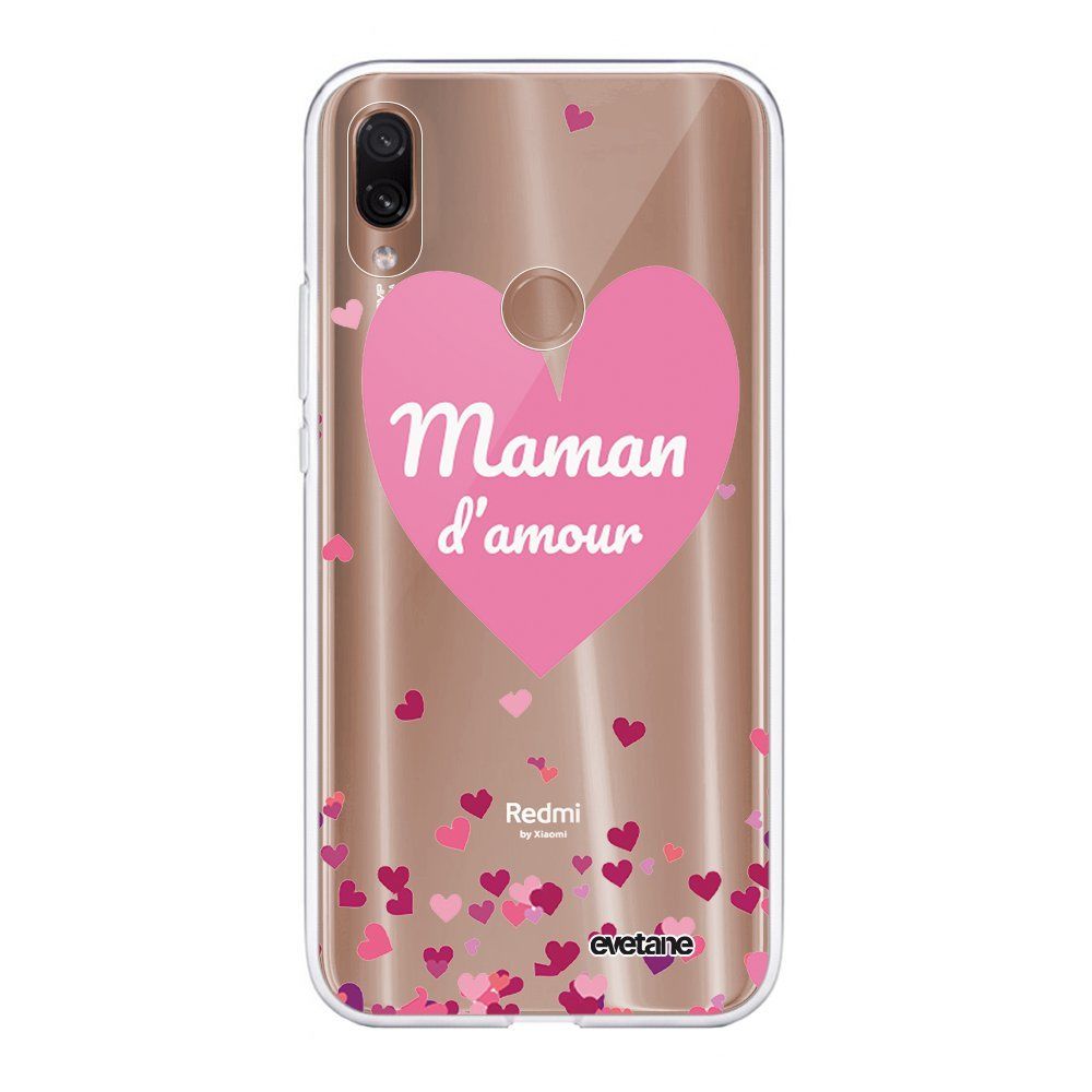 Evetane - Coque Xiaomi Redmi Note 7 360 intégrale transparente Maman d'amour coeurs Ecriture Tendance Design Evetane. - Coque, étui smartphone