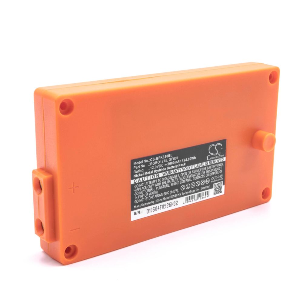 Vhbw - vhbw NiMH batterie 2000mAh (12V) orange pour télécommande pour grue Remote Control comme Gross Funk 738010957 - Autres accessoires smartphone