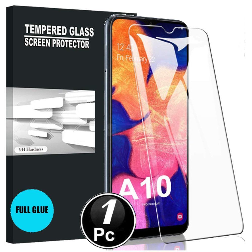 marque generique - Samsung Galaxy A10 Vitre protection d'ecran en verre trempé incassable lot de [X1] Glass - Autres accessoires smartphone