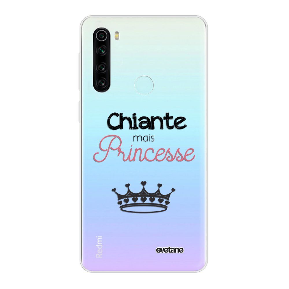 Evetane - Coque Xiaomi Redmi Note 8 T 360 intégrale transparente Chiante mais princesse Ecriture Tendance Design Evetane. - Coque, étui smartphone