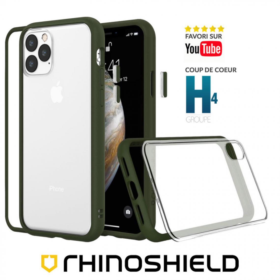 Rhinoshield - COQUE MODULAIRE MOD NX™ VERT CAMOUFLAGE POUR APPLE IPHONE 13 PRO MAX (6.7) - RHINOSHIELD™ - Coque, étui smartphone