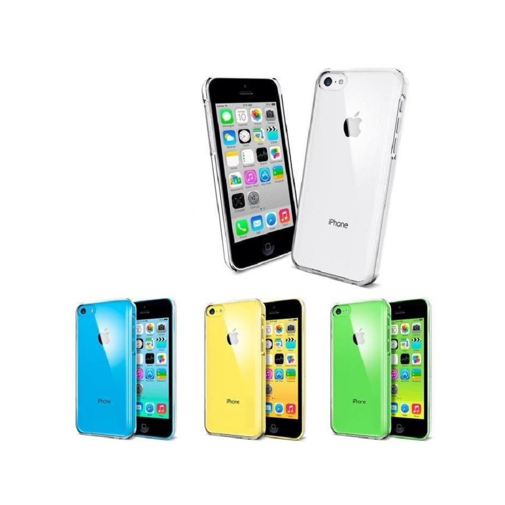 marque generique - Coque Silicone Transparente Clair Souple pour Apple Iphone 5C - Coque, étui smartphone
