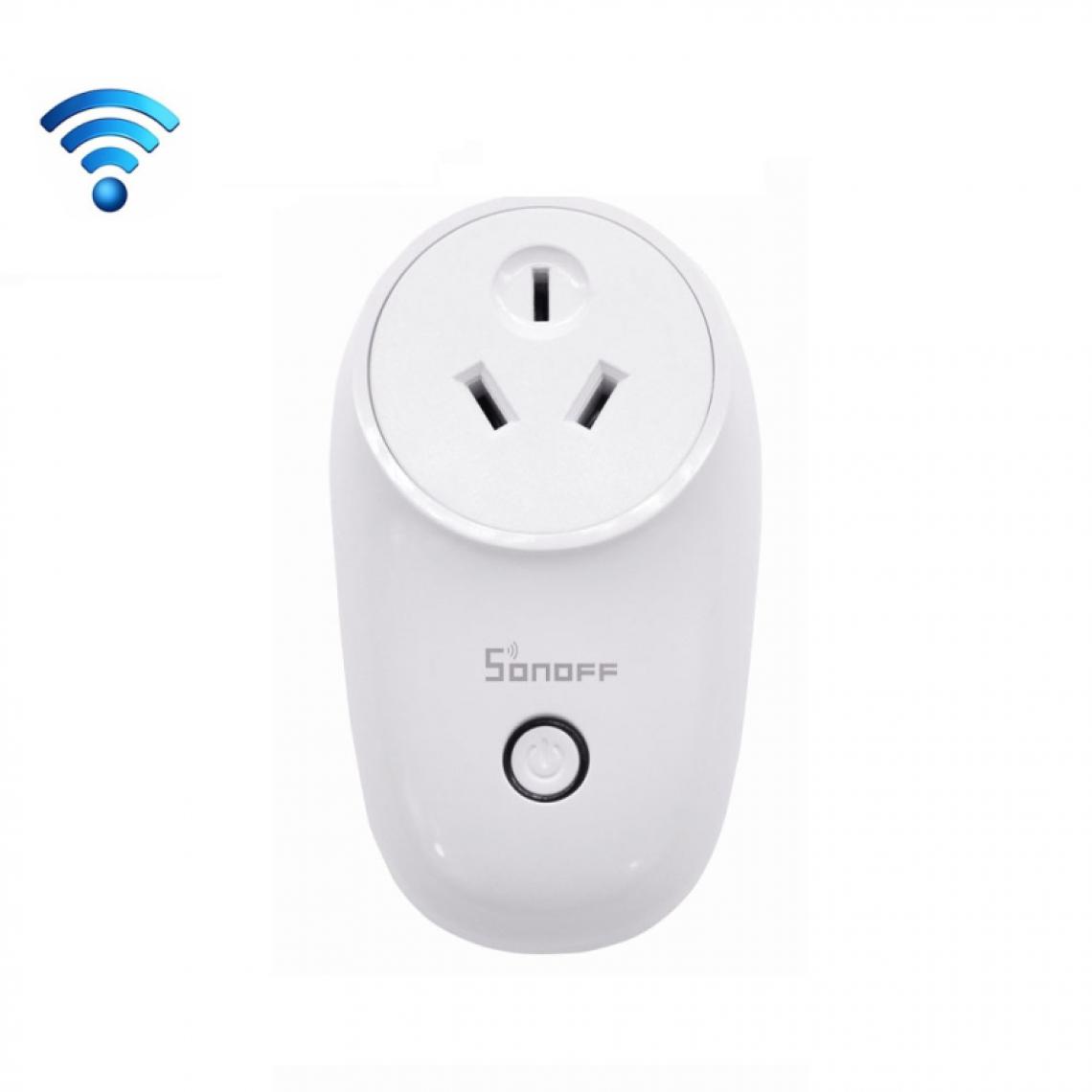 Wewoo - Prise Electrique Connectée d'alimentation intelligente WiFi de télécommande sans fil avec interrupteur d'alimentation, compatible Alexa et Google Home, en charge iOS Android, AU - Box domotique et passerelle