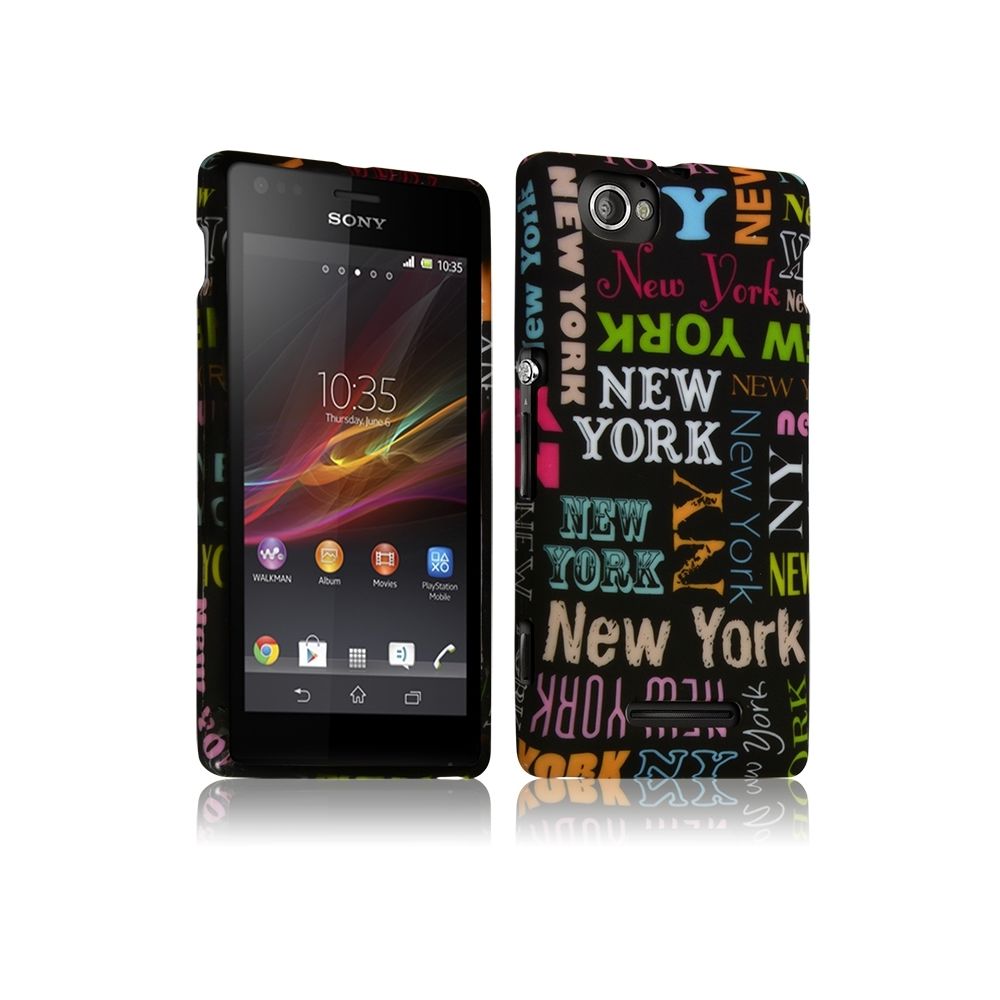 Karylax - Housse Etui Coque pour Sony Xperia M motif LM20 - Autres accessoires smartphone