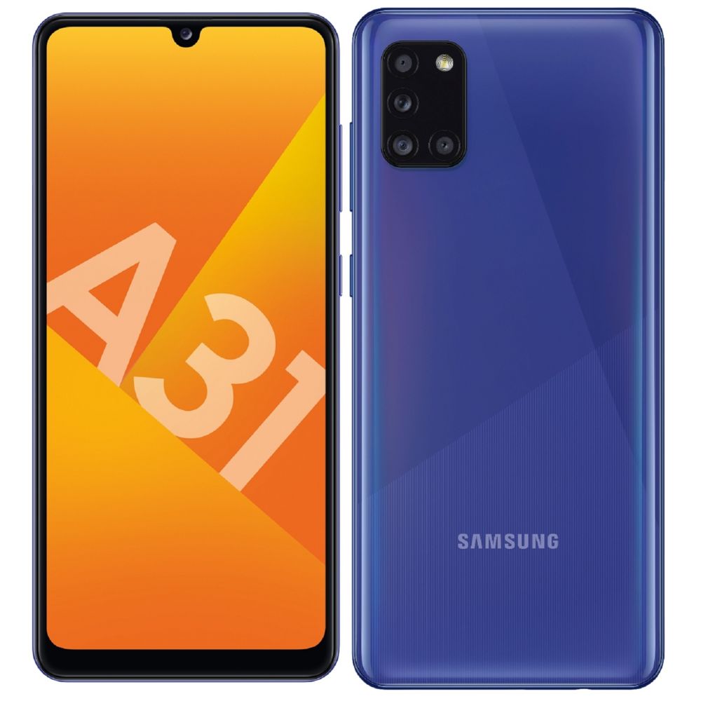 Samsung - Galaxy A31 - 64 Go - Bleu prismatique - Smartphone Android