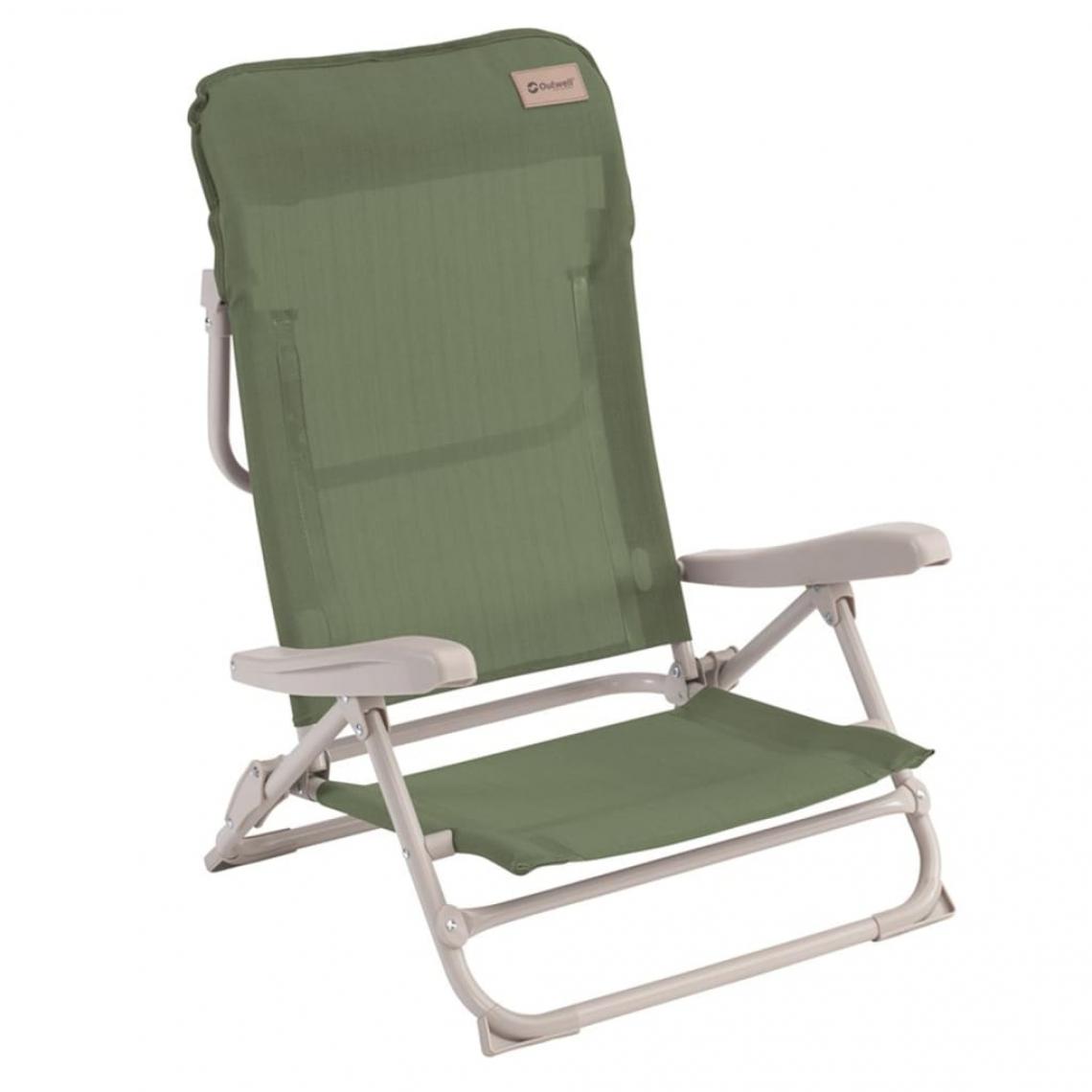 Outwell - Outwell Chaise de plage pliable Seaford Vert vignoble - Accessoires Mobilité électrique