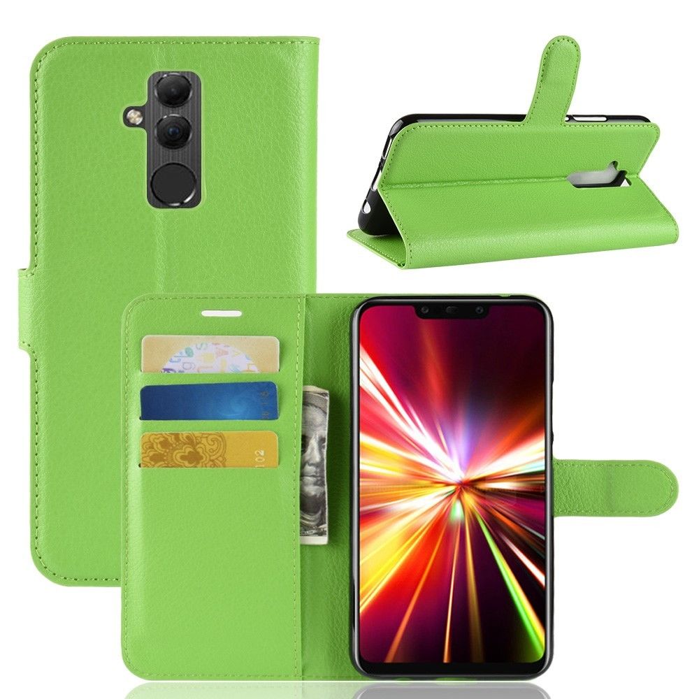 marque generique - Etui en PU vert pour votre Huawei Mate 20 Lite - Autres accessoires smartphone
