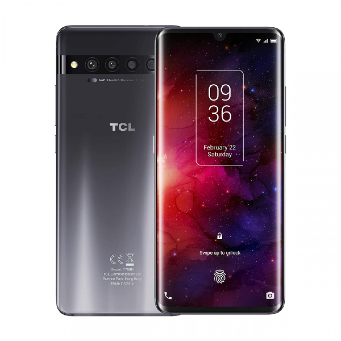 TCL - TCL 10 Pro 6Go/128Go Gris (Ember Gray) Dual SIM T799H - Smartphone Android
