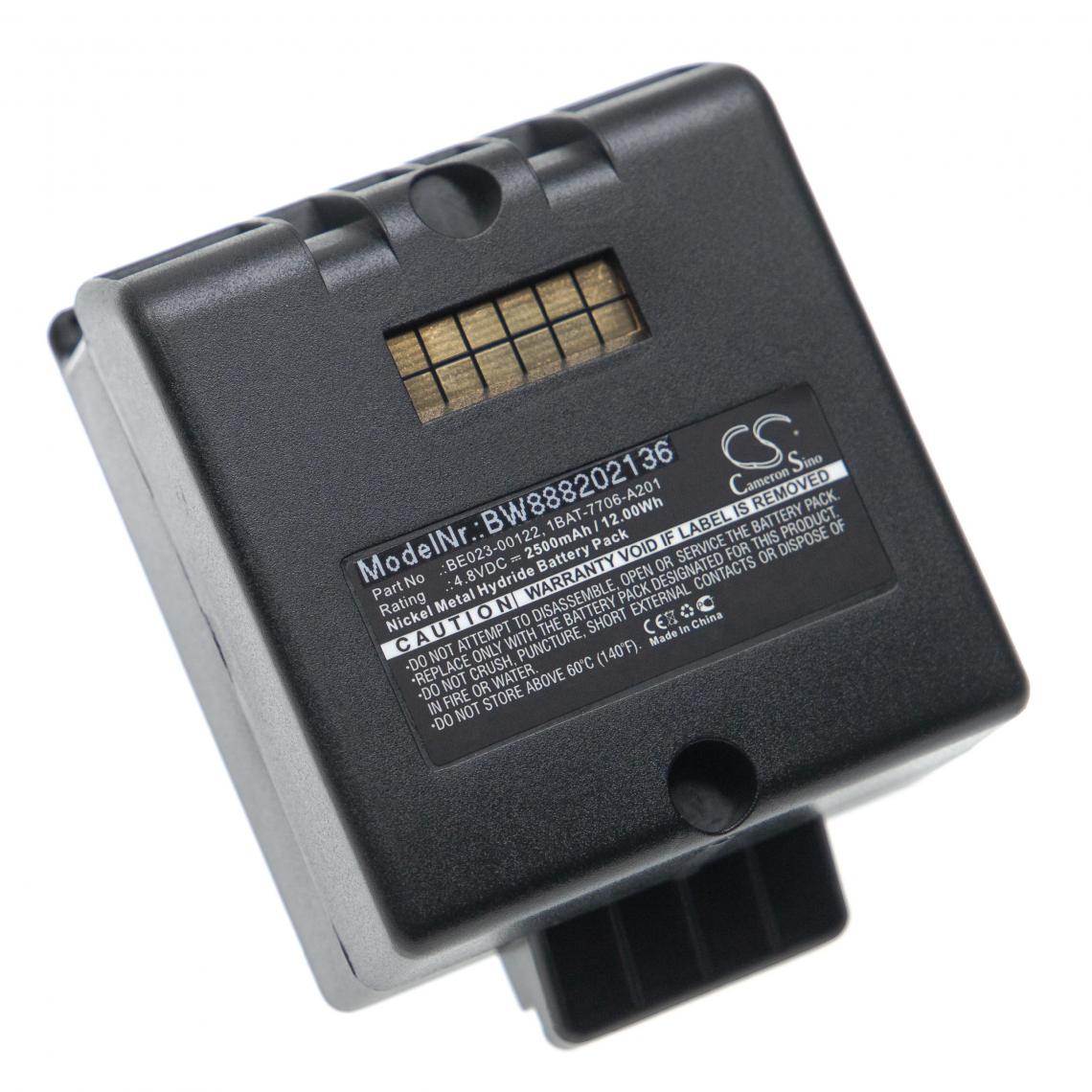 Vhbw - vhbw Batterie compatible avec Cattron Theimig LRC, LRC-L, LRC-M télécommande industrielle (2500mAh, 4,8V, NiMH) - noir - Autre appareil de mesure