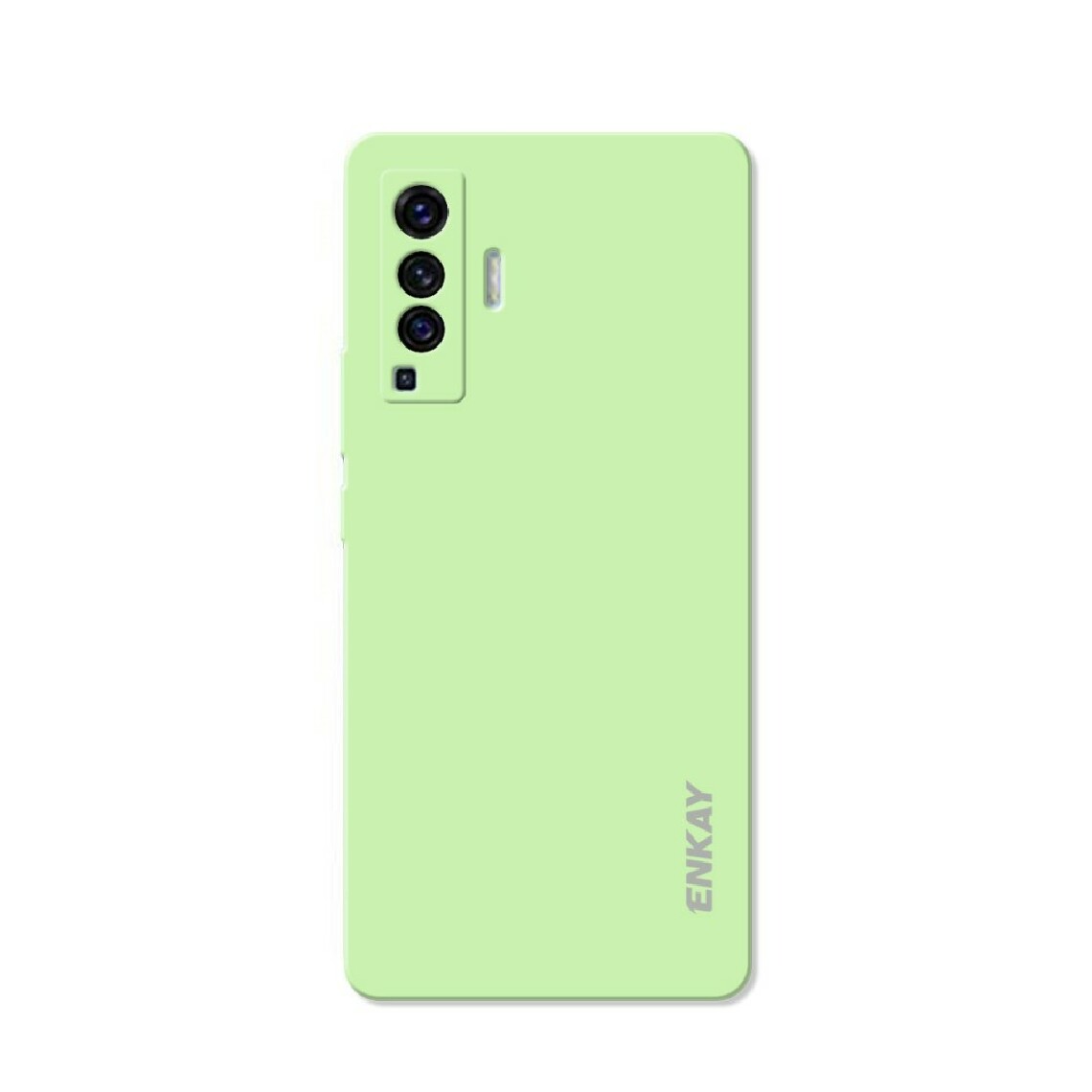 Other - Coque en silicone trou précis vert clair pour votre Vivo X50 - Coque, étui smartphone