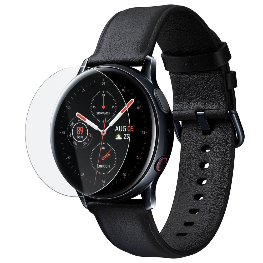 Avizar - Film Samsung Galaxy Watch Active 1/2 40mm Flexible Anti-rayures Fin Transparent - Accessoires montres connectées