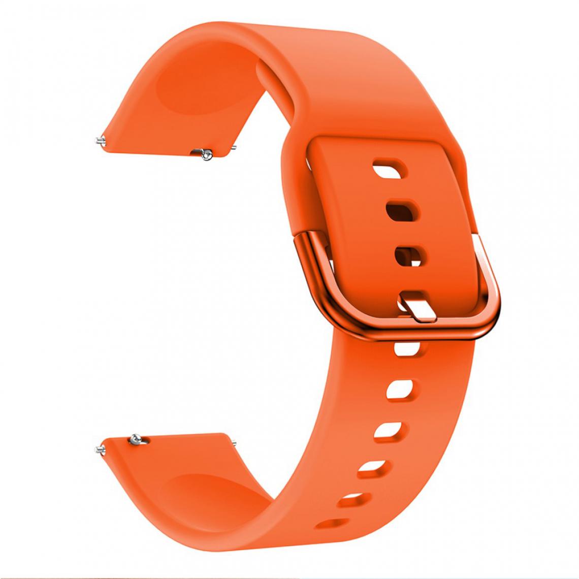 Other - Bracelet en silicone Sangle réglable de 22 mm orange pour votre Polar Vantage M/Grit X - Accessoires bracelet connecté