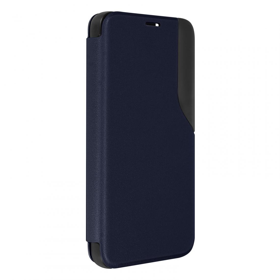 Avizar - Étui Clear View Samsung S22 Bleu - Coque, étui smartphone